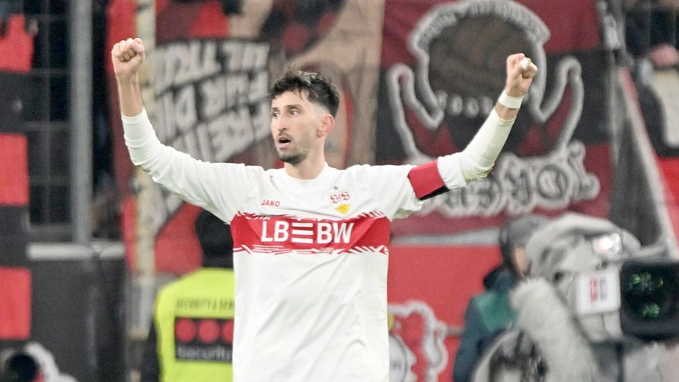 Die Stuttgarter führen Bayer eine bittere Niederlage zu. Foto: Federico Gambarini