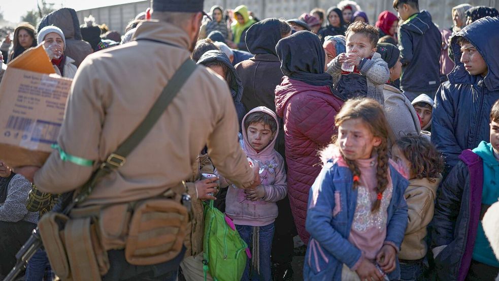 Zehntausende Menschen waren vor den Kämpfen geflohen. Foto: Ghaith Alsayed/AP/dpa