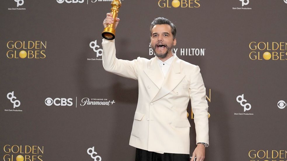 Wagner Moura gewann für „The Secret Agent“. Foto: Chris Pizzello/Invision/AP/dpa