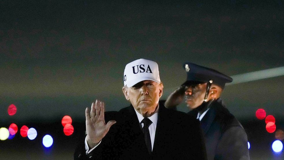 US-Präsident Donald Trump ist wenig offen für die Vorschläge aus Europa. Foto: Julia Demaree Nikhinson/AP/dpa