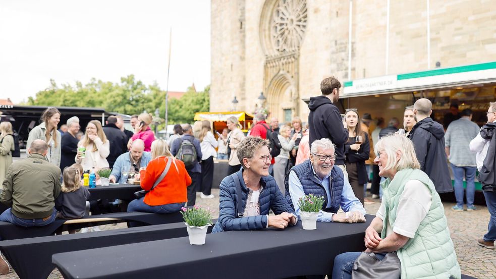 Der Abendmarkt findet auch in diesem Jahr wieder in Osnabrück statt. Foto: Michael Gründel