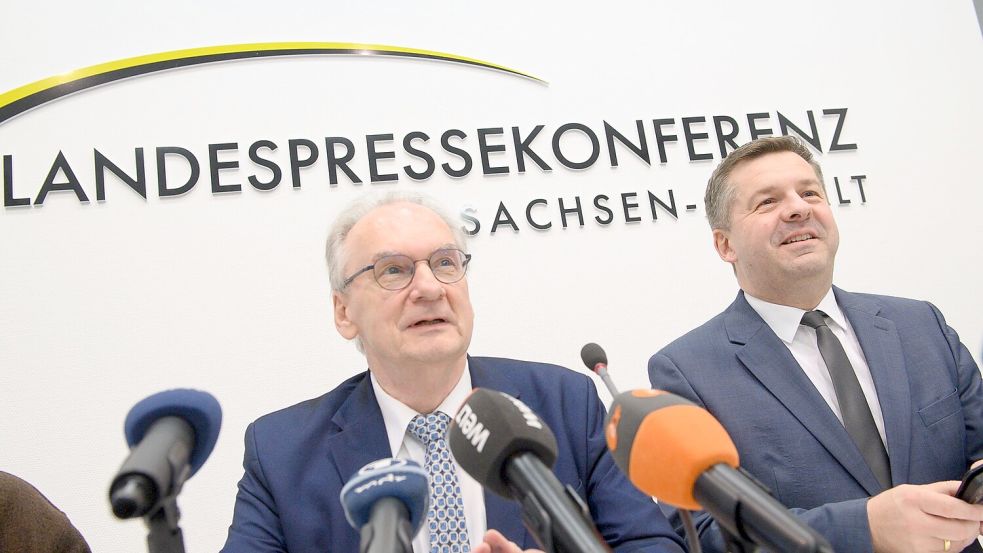 Reiner Haseloff will am 27. Januar als Ministerpräsident zurücktreten. Einen Tag später soll Sven Schulz zum Nachfolger gewählt werden. Foto: Klaus-Dietmar Gabbert