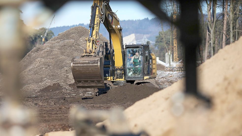 Auch im Jahr 2026 gibt es in Osnabrück und Umgebung jede Menge Baustellen. Foto: David Ebener