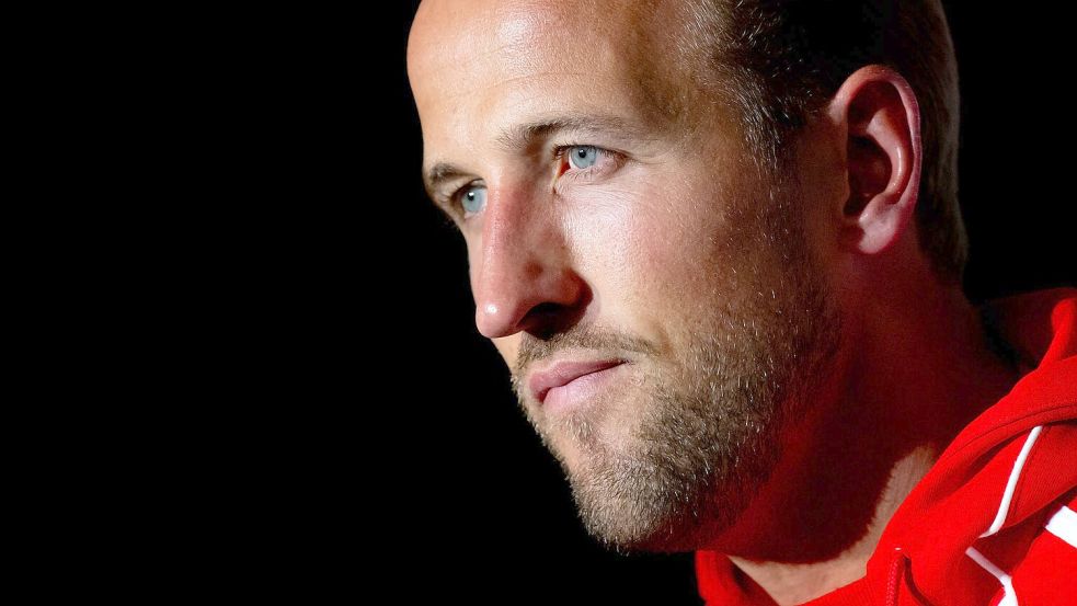 Harry Kane und die sieben Jungs von BTS? Für manche Fans eine Traum-Kombination. (Archivbild) Foto: Sven Hoppe