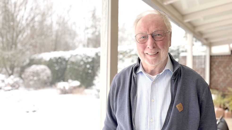 Reinhold Adden ist in Ihlow ein bekanntes Gesicht durch seine lange Arbeit als Vorsitzender des VdK Ihlow. Foto: Christin Wetzel