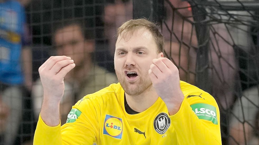 Andreas Wolff sorgt mit seiner Kritik am Spielstil der Österreicher für Ärger vor dem EM-Duell. (Archivbild) Foto: Soeren Stache