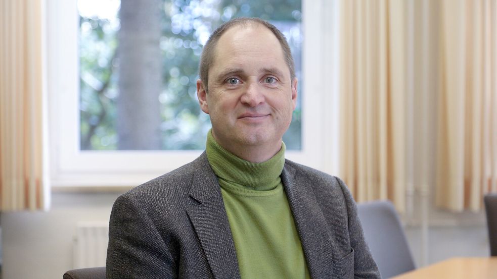 Frank Buchholz ist Leiter der Niedersächsischen Landesbehörde für Straßenbau und Verkehr (NLStBV) in Aurich. Foto: Romuald Banik