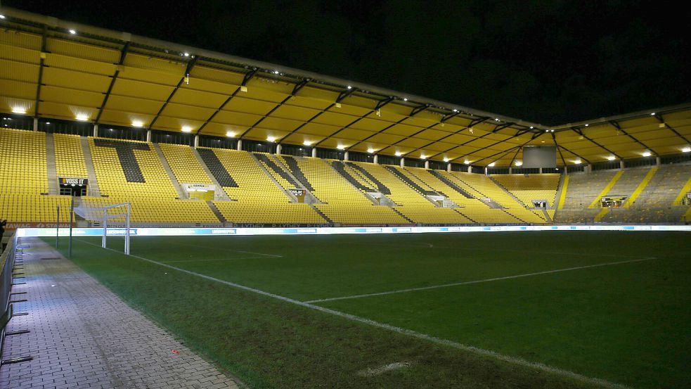 Etwas mehr als 30.000 Zuschauer fasst der neue Tivoli, die Heimspielstätte von Alemannia Aachen. Foto: imago/Jan Huebner