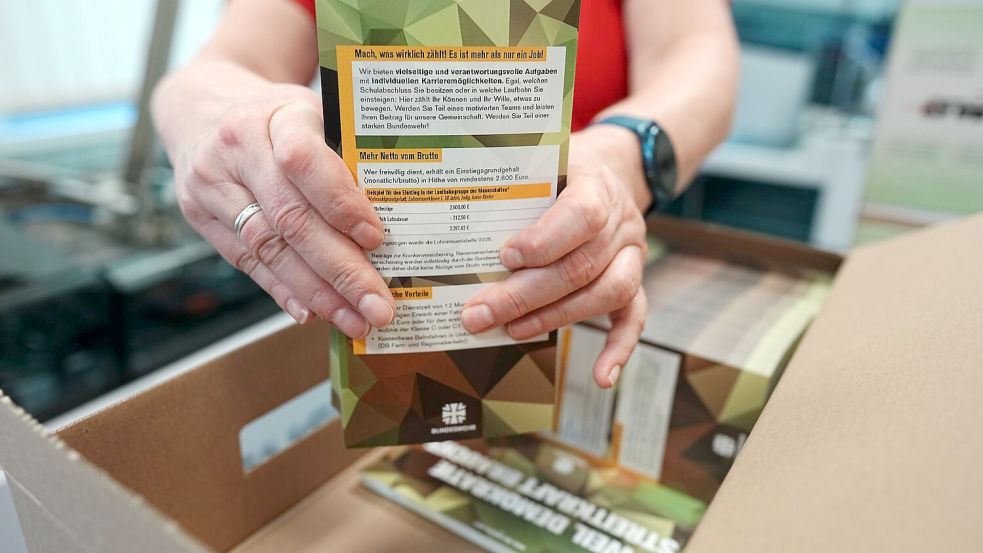 Neuer Wehrdienst - Erste Fragebögen werden verschickt Foto: Kay Nietfeld/dpa