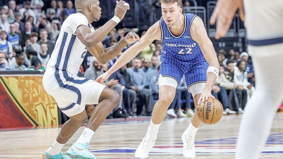 Franz Wagner (r) konnte spielen und stand in der Startaufstellung. Foto: Andreas Gora
