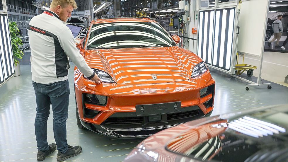 Das auslieferungsstärkste Fahrzeug von Porsche im Jahr 2025: der Macan. (Archivbild) Foto: Jan Woitas