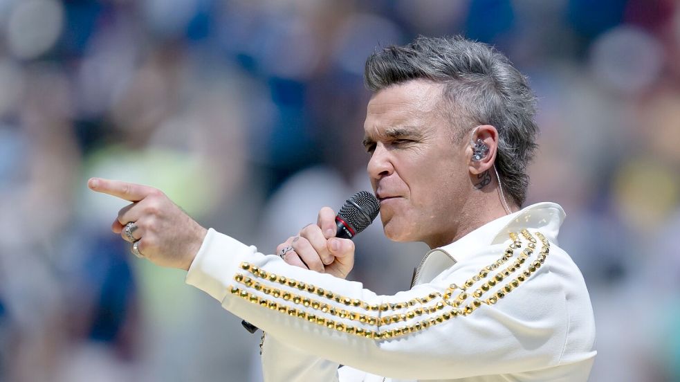 Robbie Williams hat ein neues Album auf den Markt gebracht. (Archivbild) Foto: Sven Hoppe
