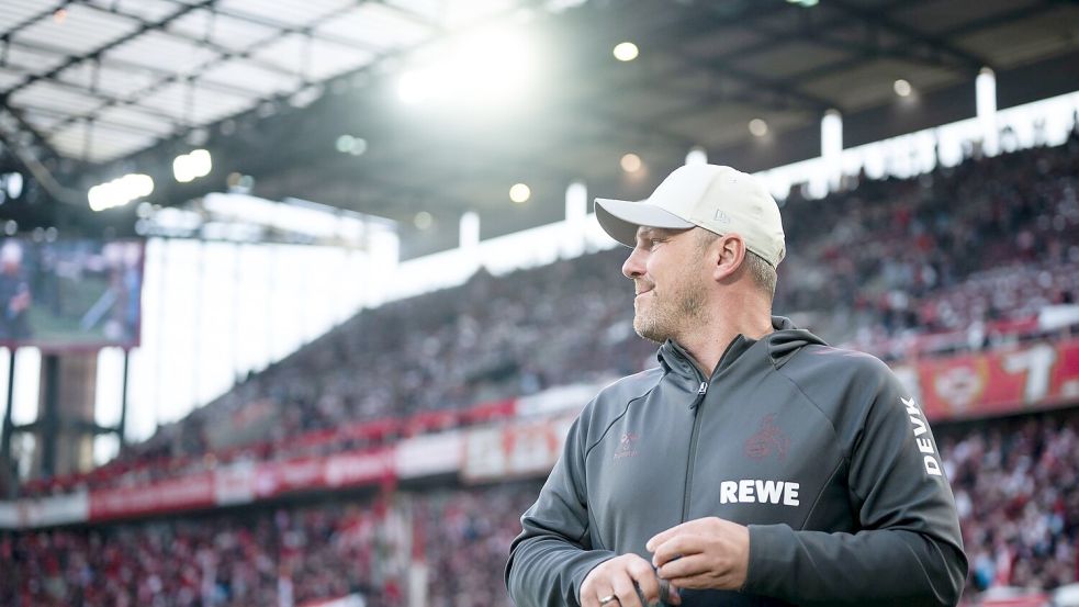 Der erste Köln-Sieg nach acht Spielen für Trainer Lukas Kwasniok. Foto: Marius Becker
