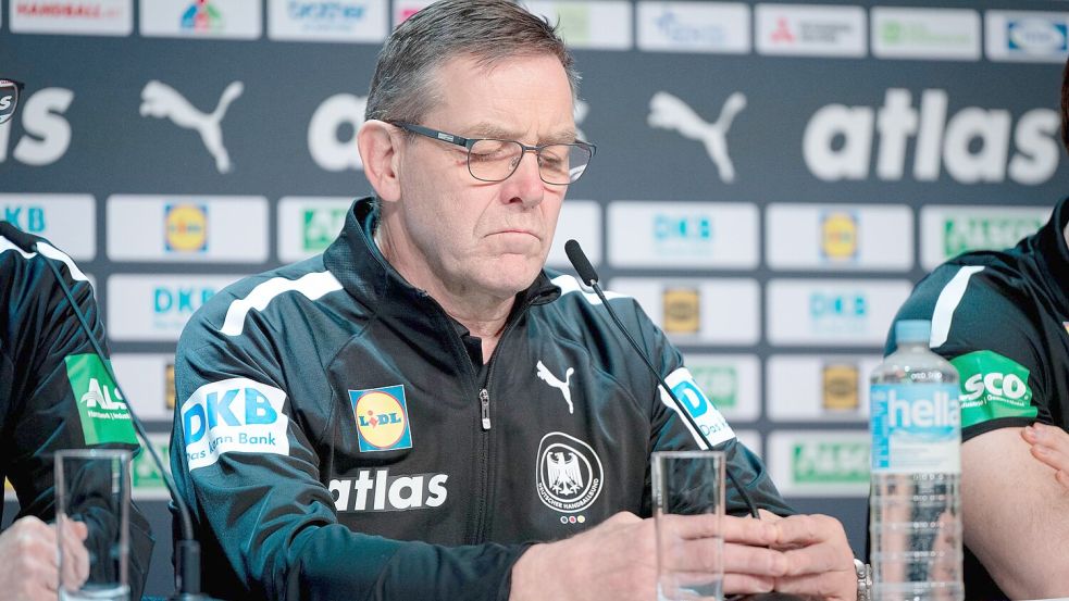 Für Alfred Gislason steht im EM-Duell mit Spanien einiges auf dem Spiel. Foto: Sina Schuldt