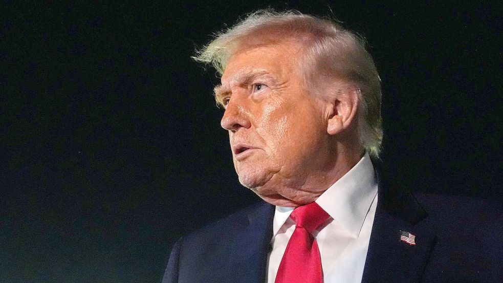 US-Präsident Donald Trump will sich in Davos mit mehreren Partien treffen. Foto: Julia Demaree Nikhinson/AP/dpa