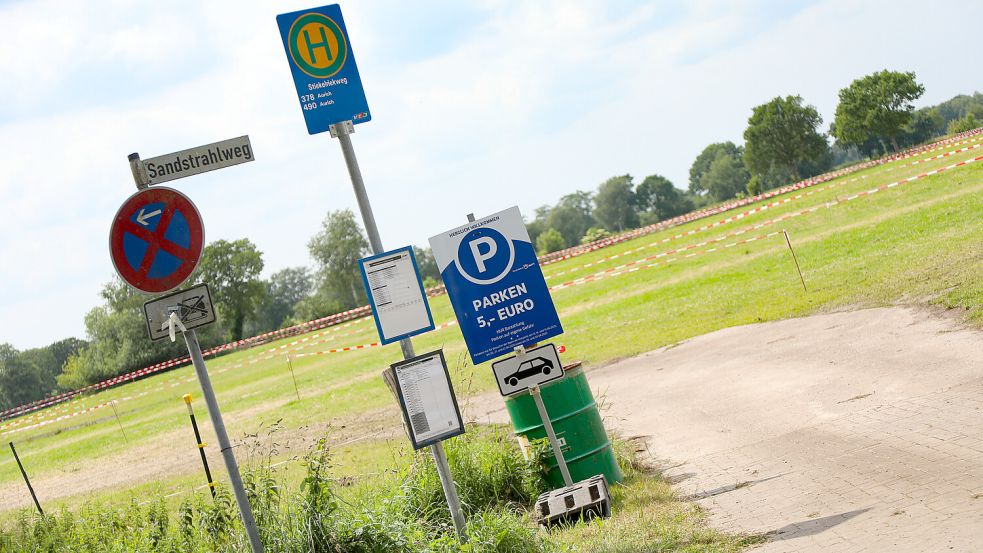 Im vergangenen Jahr pachtete die Stadt Flächen und nahm Parkgebühren. Foto: Romuald Banik