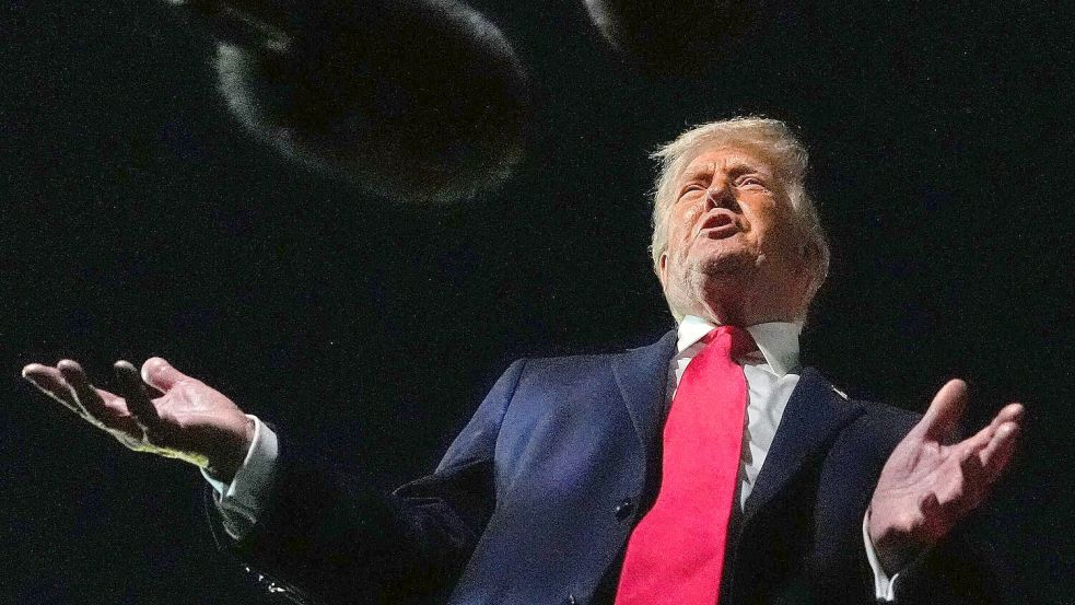 Mit seinen Plänen für eine neue „Friedens-Charta“ sorgt US-Präsident Donald Trump für Verwirrung und Sorgen bei seinen Partnern. Foto: Julia Demaree Nikhinson/AP/dpa