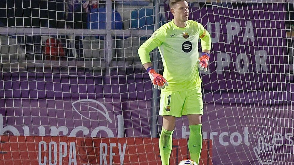 Marc-André ter Stegen verlässt den FC Barcelona. (Archivbild) Foto: Rudy Garcia/AP/dpa