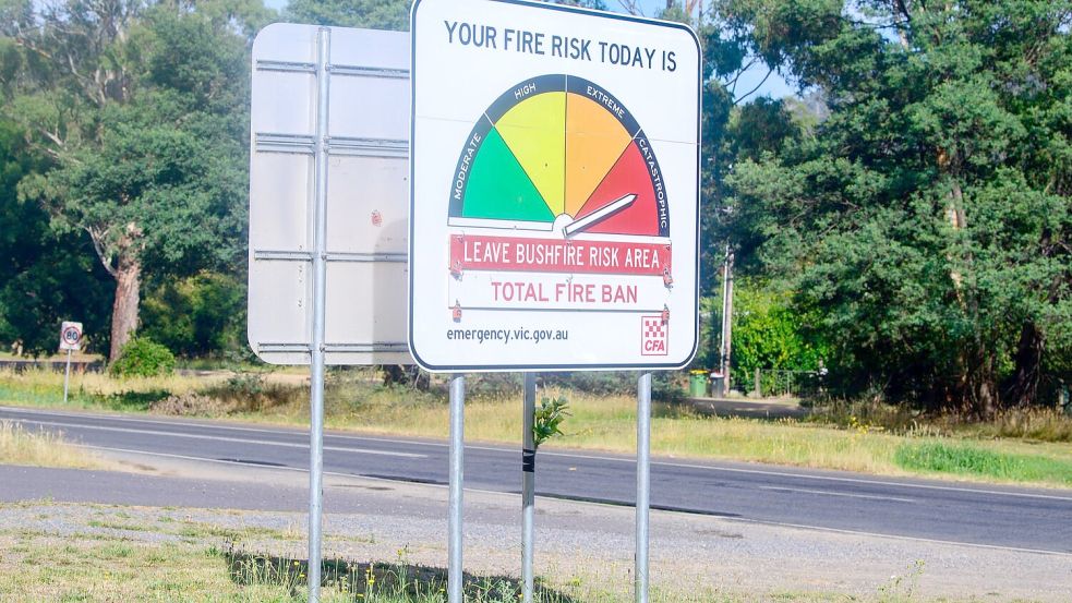 Das Wetter in Australien wird immer extremer - mit regelmäßigen schweren Buschbränden. (Symbolbild) Foto: Michael Currie/AAP/dpa
