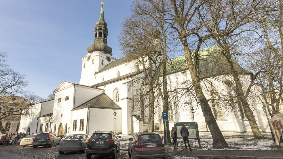 In der St.-Marien-Kathedrale – der Tommkirik – haben Forscher die älteste Tür Estlands entdeckt. Sie ist 650 Jahre alt. Foto: IMAGO/Dreamstime