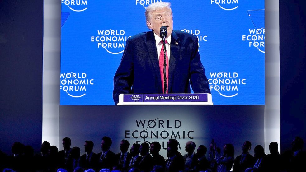 Für die Nato hat Trump kaum ein gutes Wort übrig. Foto: Gian Ehrenzeller/KEYSTONE/dpa