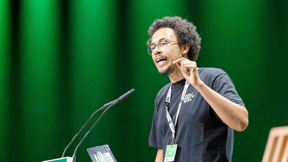 Der Grüne-Jugend-Chef Luis Bobga sorgte mit einer Beschimpfung des bayerischen Ministerpräsidenten Markus Söder für Rücktrittsforderungen aus der CSU. (Archivbild) Foto: Michael Matthey