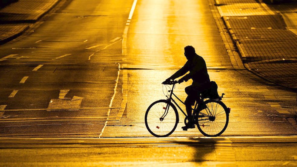 Radfahrer verunfallen oft auch ganz alleine. (Symbolbild) Foto: Julian Stratenschulte