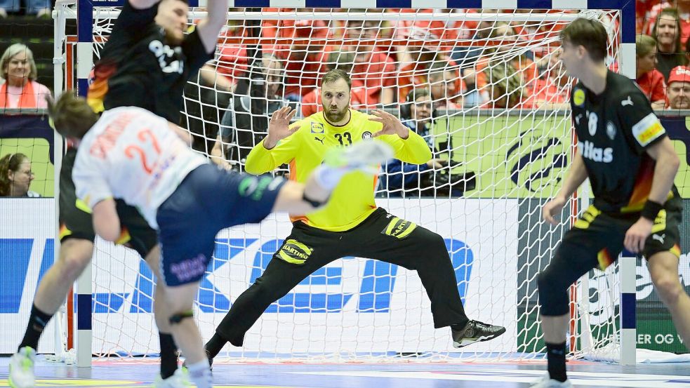 War überragender Mann auf dem Parkett: Torwart Andreas Wolff. Foto: Sina Schuldt