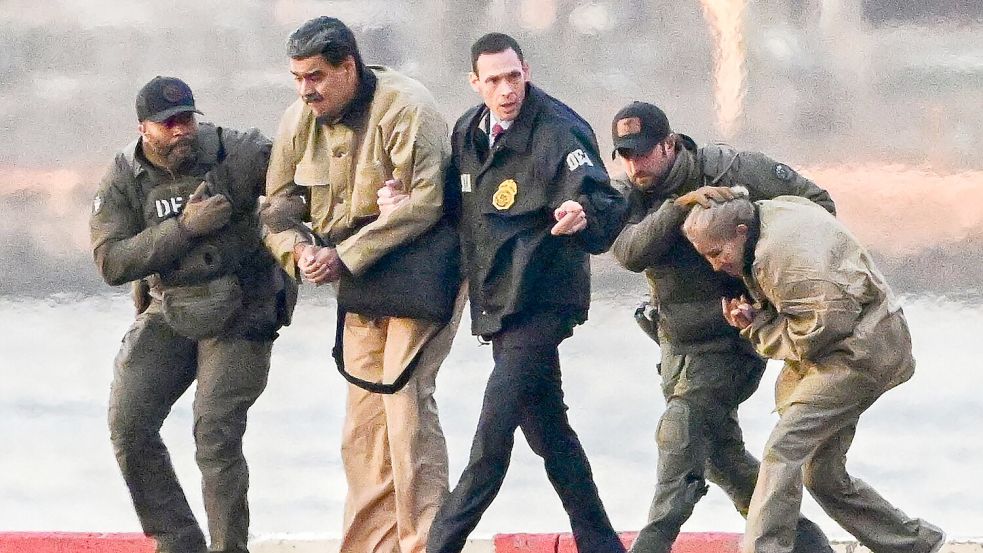 Staatschef Nicolás Maduro soll in New York der Prozess wegen Drogendelikten gemacht werden. (Archivbild) Foto: Kyle Mazza