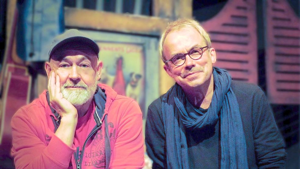 Seit Anfang der 80er-Jahre bildeten Henni Nachtsheim (rechts) und Gerd Knebel das Komiker-Duo Badesalz. (Archivbild) Foto: Gaby Bresslein