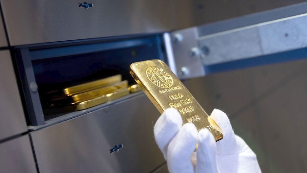 Gold gilt vielen Anlegern als sicherer Hafen in Zeiten politischer Krisen (Archivbild) Foto: picture alliance/dpa