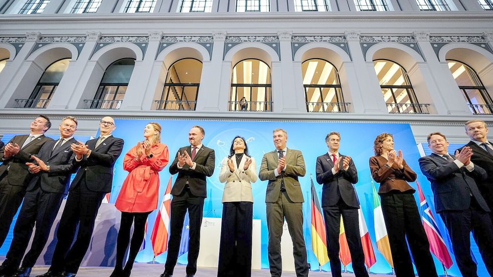 Zehn Länder nehmen am dritten Nordsee-Gipfel teil. Foto: Kay Nietfeld/dpa