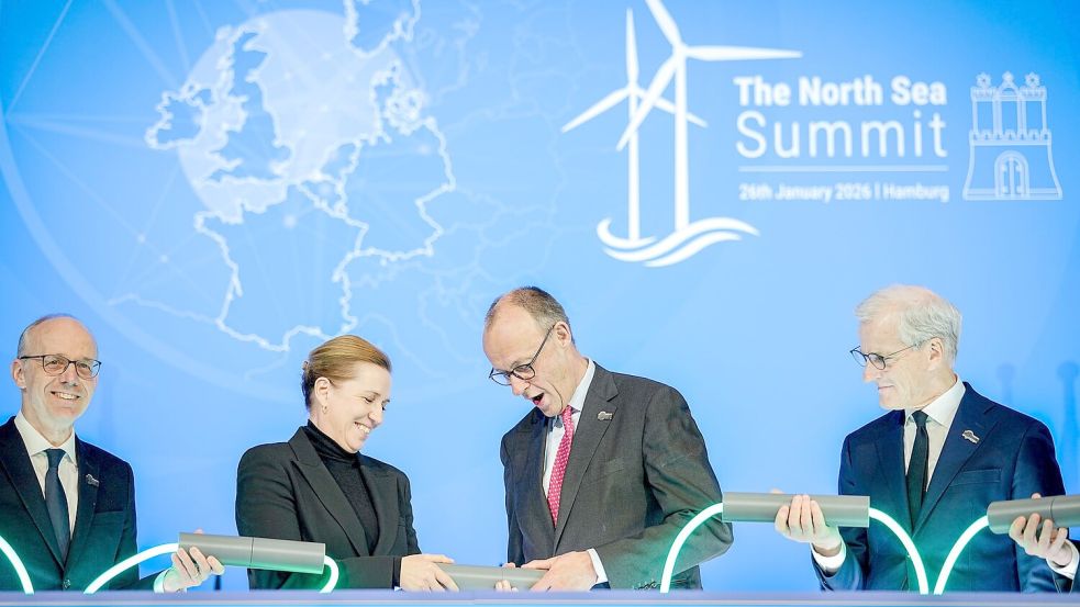 Die Nordsee-Anrainer wollen sich besser vernetzen. Foto: Kay Nietfeld/dpa