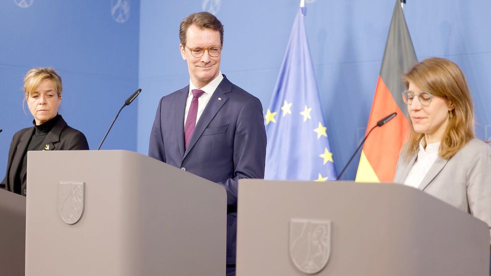 Rücktritt und Ernennung im Minutentakt: Die neue Familien- und Fluchtministerin Verena Schäffer ist als Nachfolgerin von Josefine Paul schon am Start. Foto: Thomas Banneyer