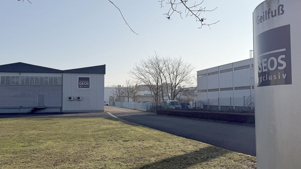 Am Standort in Osnabrück-Fledder beschäftigt der Textilgroßhändler Geos Geilfuß 28 Mitarbeiter. Nun hat das Familienunternehmen Insolvenz angemeldet. Foto: Noah Schnarre