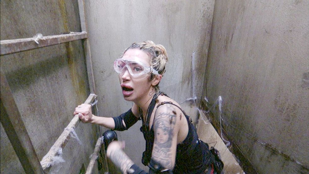 Holt tatsächlich vier Sterne: Ariel, das Dschungel-Küken - oder „Mäusele“, wie Ofarim sagt. Foto: RTL/dpa