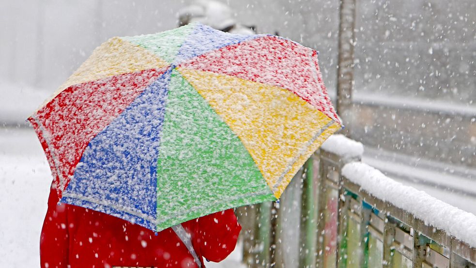 Der nächste Schnee im Osnabrücker Land ist in Sicht Foto: Imago/Gottfried Czepluch