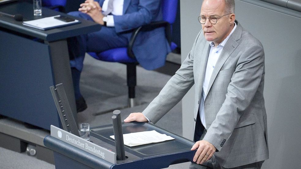 Miersch reagiert auf Weidel. Foto: Bernd von Jutrczenka/dpa