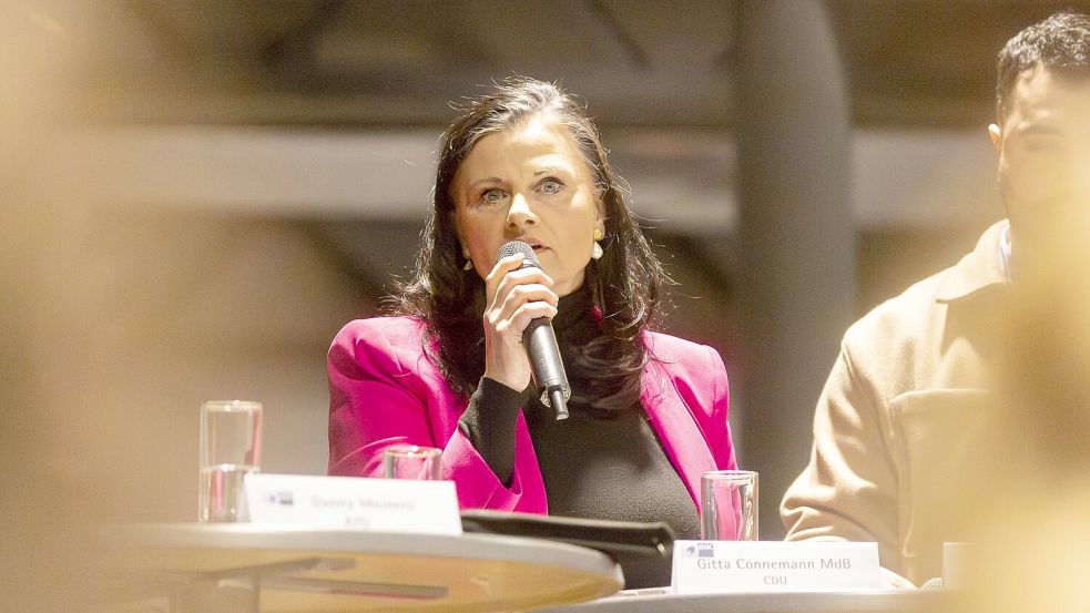 Sieht sich Kritik ausgesetzt, auch aus der eigenen Partei: die Vorsitzende der Mittelstandsunion Gitta Connemann (CDU). Foto: Lars Schröer