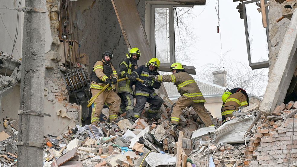 Die Stadt Odessa wurde in dieser Woche erneut von russischen Drohnenangriffen getroffen. (Archivbild) Foto: Michael Shtekel/AP/dpa