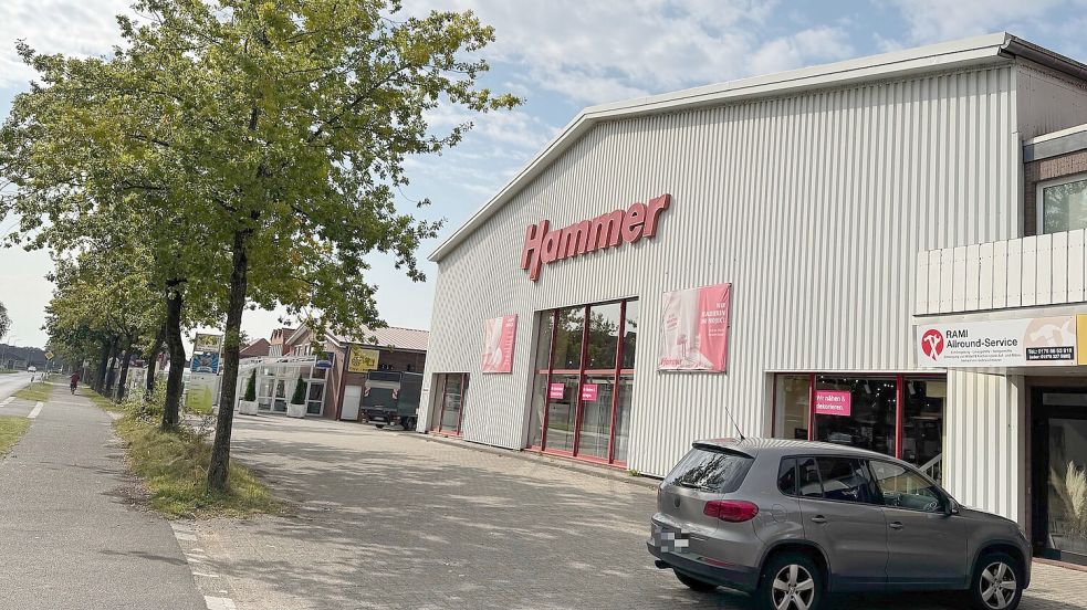 Die Hammer-Filiale in Moordorf kurz vor ihrer Schließung im vergangenen Jahr. Foto: Holger Janssen