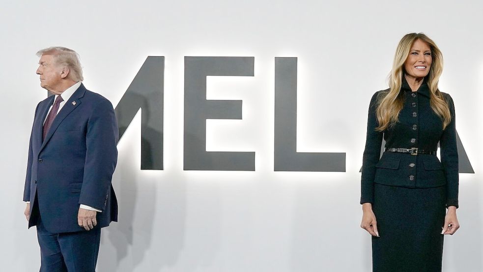 Filmpremiere mit den Trumps. Foto: Jose Luis Magana/AP/dpa