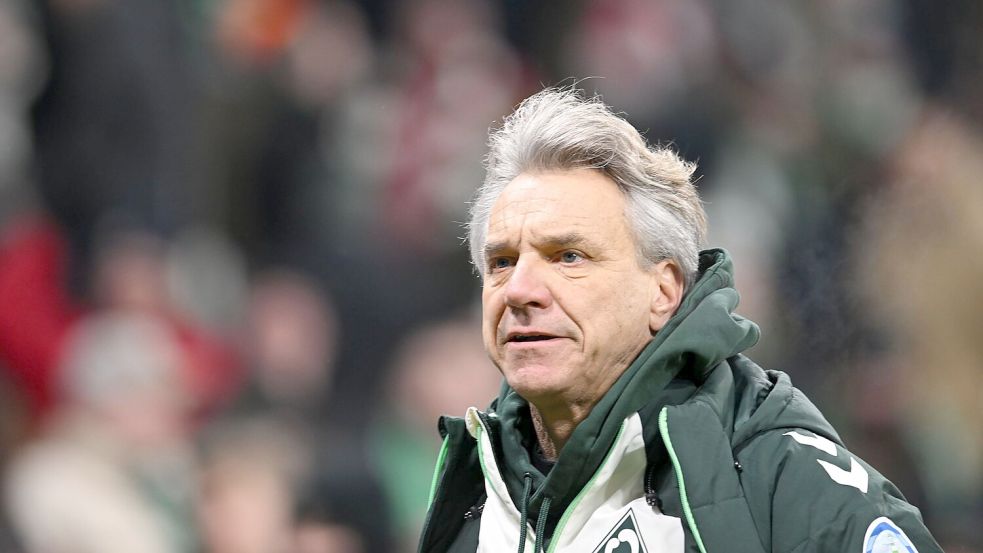 Sitzt Horst Steffen auch beim nächsten Spiel noch auf der Werder-Bank? Foto: Carmen Jaspersen