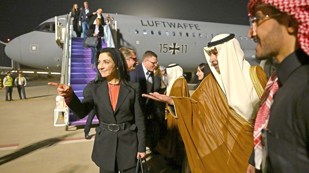 Wirtschaftsministerin Reiche besucht Saudi-Arabien Foto: Elisa Schu/dpa