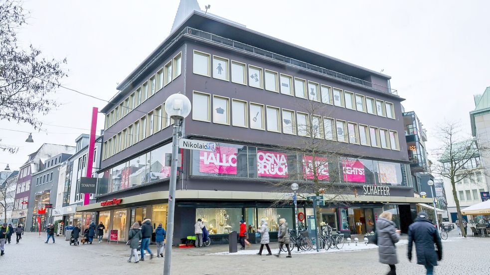 Das Osnabrücker Kaufhaus Schäffer wird in diesem Jahr 135 Jahre alt. Foto: Jörn Martens