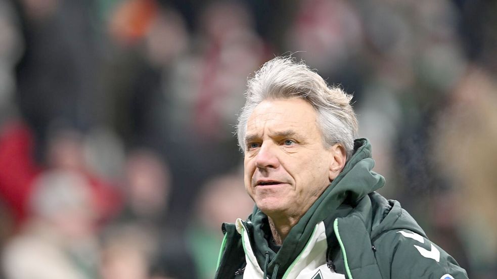 Horst Steffen wurde am Sonntag als Trainer von Werder Bremen freigestellt. Foto: dpa/Carmen Jaspersen
