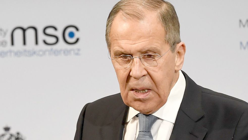 Russlands Außenminister Lawrow war früherStammgast in München. Foto: Sven Hoppe