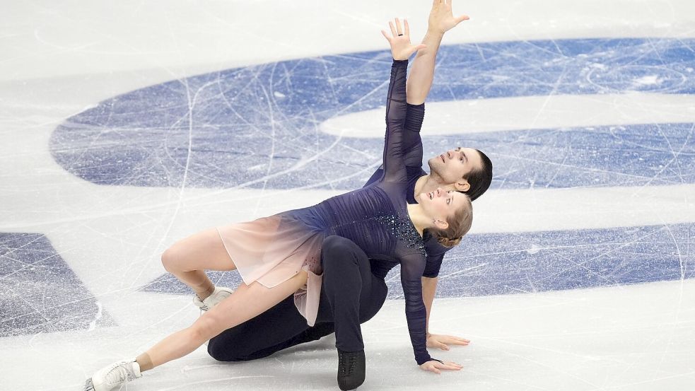 Minerva Hase und Nikita Volodin zeigten zuletzt wacklige Leistungen. Foto: Mike Egerton