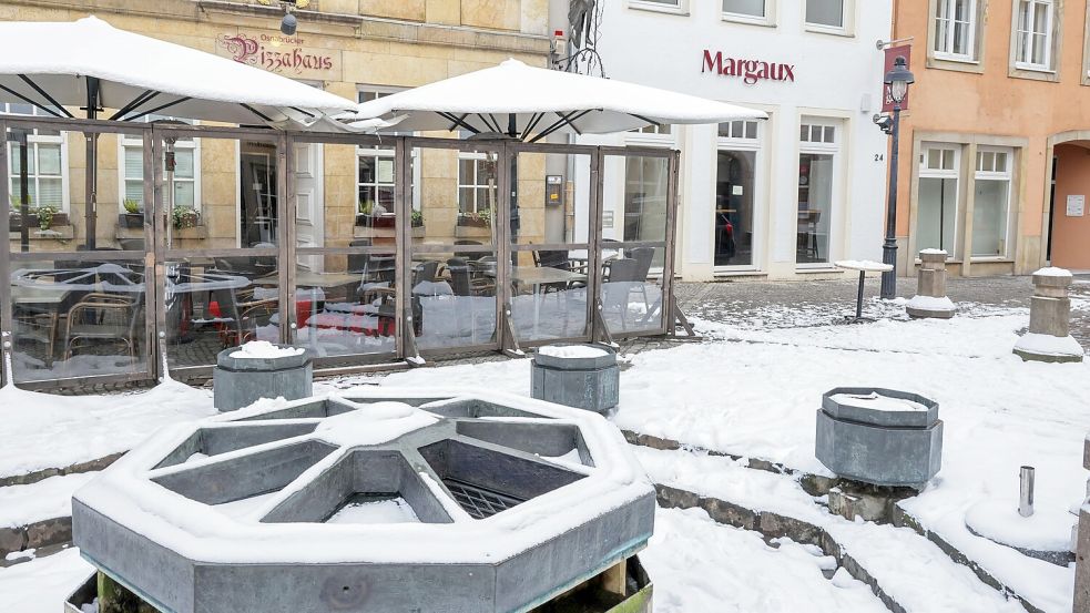 Die Weinbar auf dem Osnabrücker Marktplatz hat einen neuen Namen: Margaux. Foto: Jörn Martens