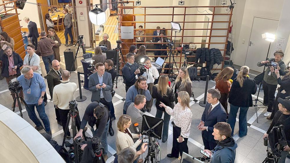 Rund 200 Journalisten sind für den Prozess gegen den Sohn der norwegischen Kronprinzessin akkreditiert. Foto: Julia Wäschenbach/dpa